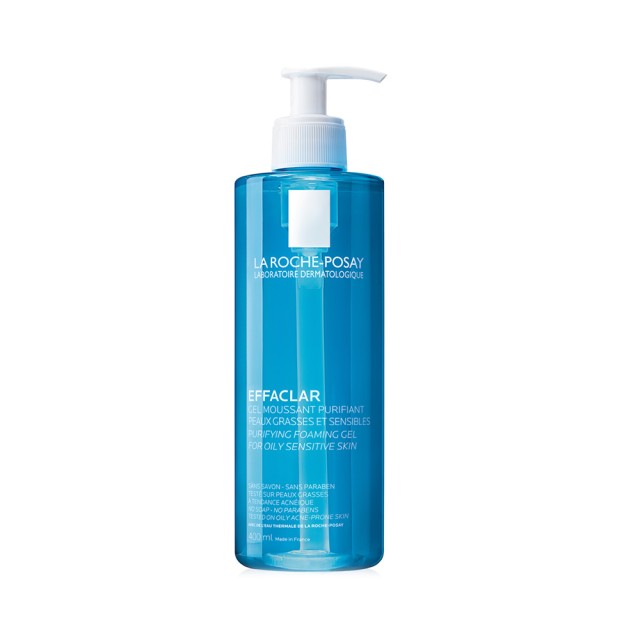 LA ROCHE POSAY Effaclar Purifying Foaming Gel Καθαρισμού Προσώπου για Ακνεϊκές Επιδερμίδες 400ml