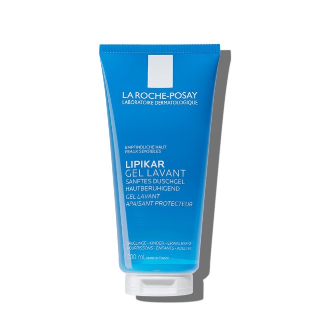 LA ROCHE POSAY Lipikar Gel Lavant Απαλός Καθαρισμός Προσώπου & Σώματος για Βρέφη, Παιδιά & Ενήλικες 200 ml