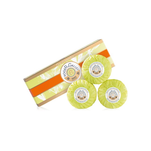 ROGER & GALLET Fleur d Osmanthus Euphoric Perfumed Soaps 3x100gr