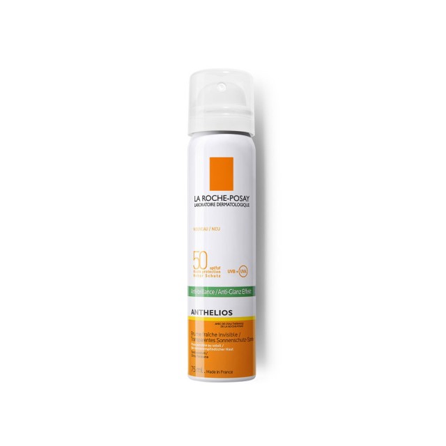 LA ROCHE POSAY Anthelios Brume Visage Αντηλιακό Spray Προσώπου για Ματ Αποτέλεσμα Xl50+75ml
