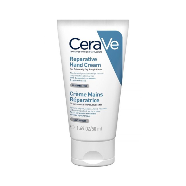 CERAVE Reparative Hand Cream Επανορθωτική Κρέμα Χεριών 50ml