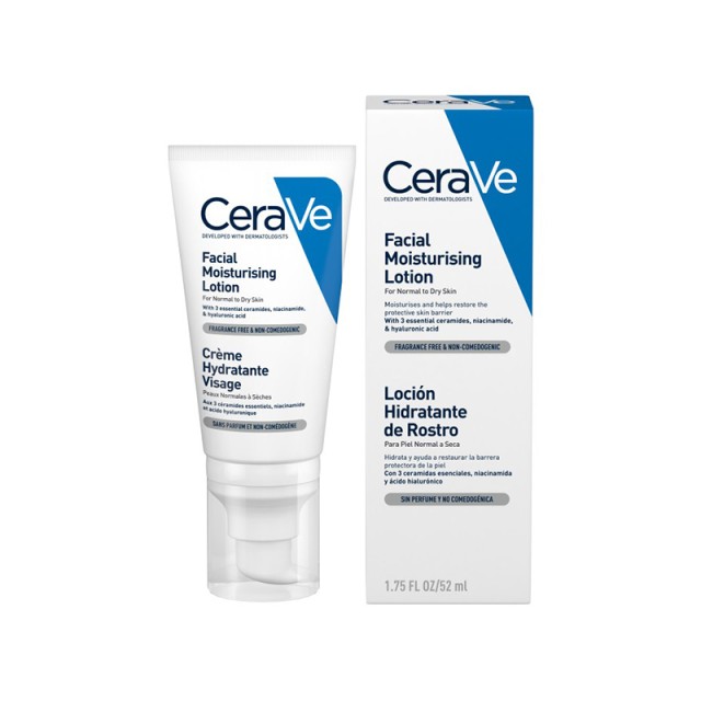 CERAVE Facial Moisturising Lotion Ενυδατική Κρέμα Προσώπου 52ml
