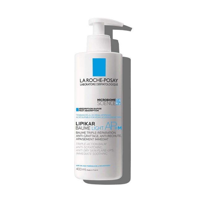 LA ROCHE POSAY Lipikar Baume AP+ M Triple Action Balm Καταπραϋντικό & Επανορθωτικό Βάλσαμο για Πολύ Ξηρή Επιδερμίδα 400ml