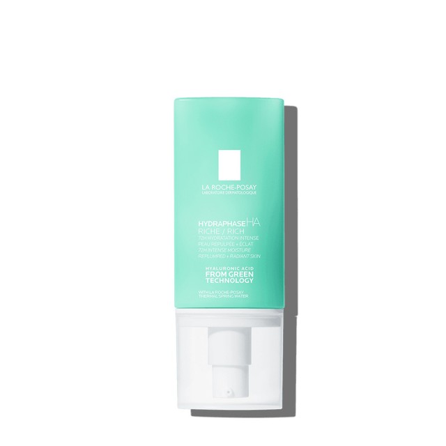 LA ROCHE POSAY Hydraphase HA Intense Rich Moisturiser Ενυδατική Κρέμα Προσώπου Πλούσιας Υφής με Υαλουρονικό Οξύ για Ξηρές Επιδερμίδες 50ml
