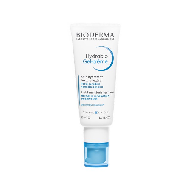 BIODERMA Hydrabio Gel Creme Ενυδατική Κρέμα Τζελ Λεπτής Υφής για Κανονικές προς Μικτές Επιδερμίδες 40ml