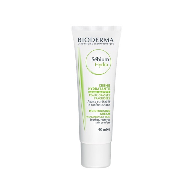 BIODERMA Sebium Hydra Moisturising Compensating Care Ενυδατική Κρέμα για Ξηρό Δέρμα με Τάση Ακμής 40ml