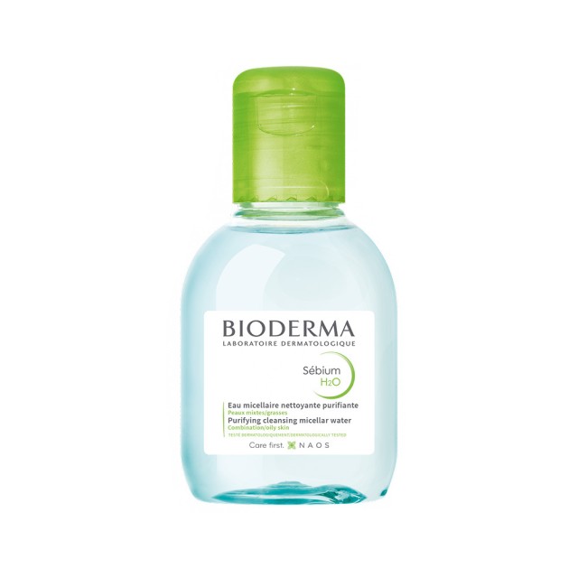 BIODERMA Sebium H2O Διάλυμα Καθαρισμού για Δέρμα Λιπαρό και με Τάση Ακμής 100ml