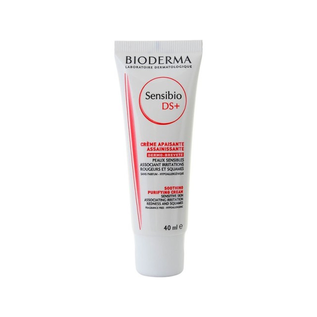 BIODERMA Sensibio DS+ Soothing Purifying Cream Καταπραϋντικ? Κρ?μα Καθαρισμού Και Απολέπισης Ενάντια Στην Ερυθρότητα 200ml