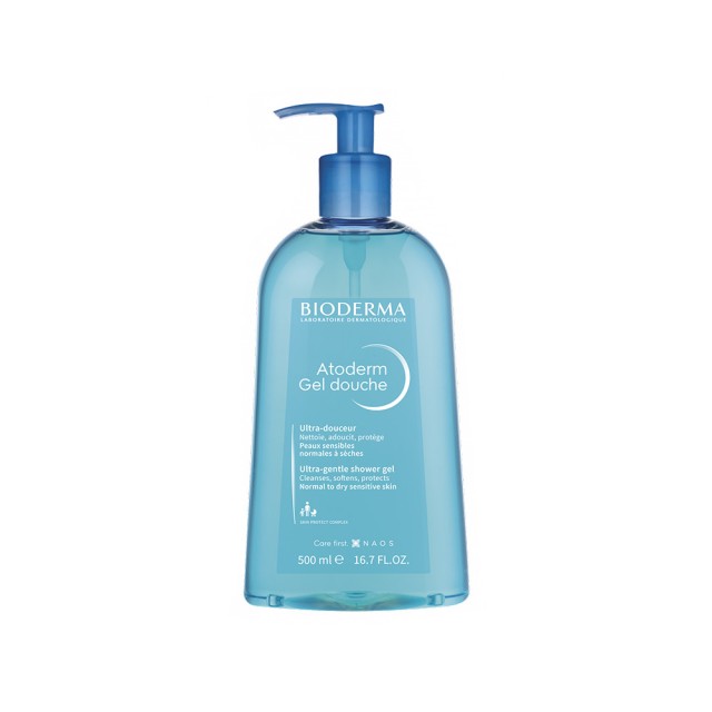 BIODERMA Atoderm Gel Douche Αφρόλουτρο Για Την Ξηρή Επιδερμίδα 500ml
