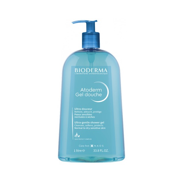 BIODERMA Atoderm Gel Douche Αφρόλουτρο Για Την Ξηρή Επιδερμίδα 1L