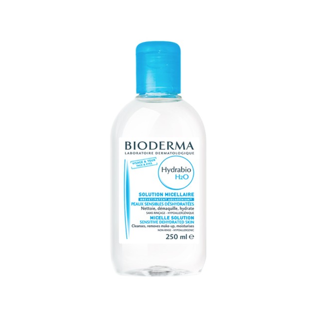 BIODERMA Hydrabio H2O Cleaning Solution Καθαριστικό Διάλυμα Για Προσώπο Και Μάτια 250ml