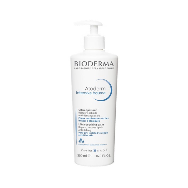 BIODERMA Atoderm Intensive Baume Καταπραϋντική & Μαλακτική Φροντίδα για το Ατοπικό Δέρμα 500ml