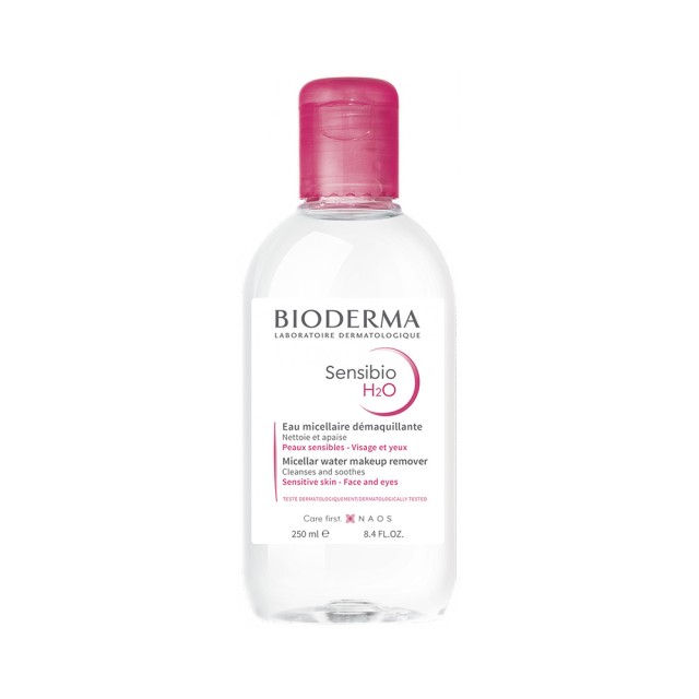 BIODERMA Sensibio H2O Εξαιρετικά Ήπιο Διάλυμα Καθαρισμού Για Το Ευαίσθητο Δέρμα 250ml