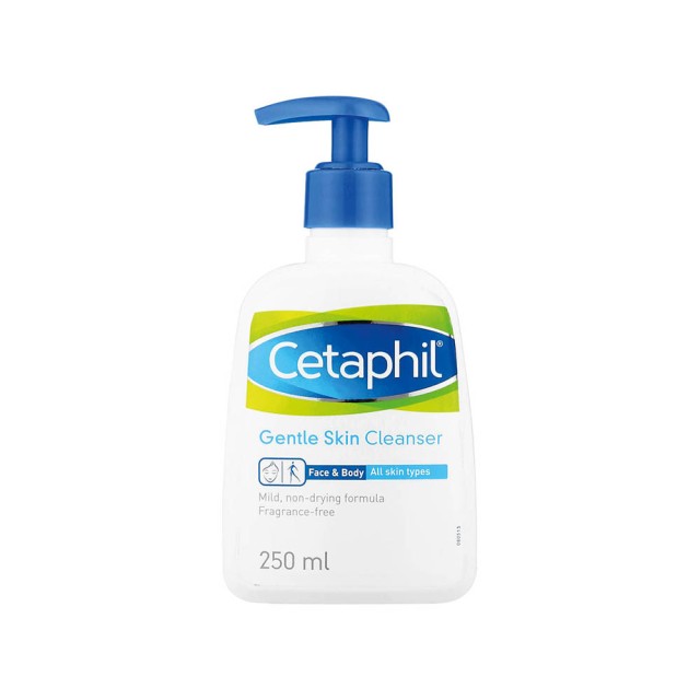 CETAPHIL Gentle Daily Skin Cleanser Απαλό Καθαριστικό Δέρματος για το Ευαίσθητο, Ξηρό & Μη Ανεκτικό Δέρμα 250ml