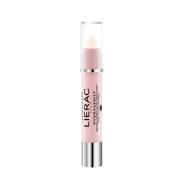 LIERAC Hydragenist Lips Nutri Replumping Balm Effect Gloss Natural Βάλσαμο Χειλιών για Θρέψη & Επαναπύκνωση Gloss Natural 3g