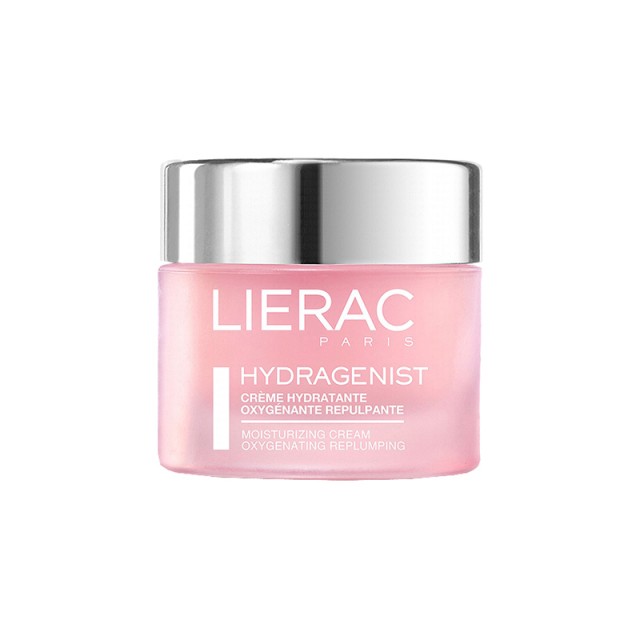 LIERAC Hydragenist Oxygenating Moisturizing Cream 24ωρη Ενυδατική Κρέμα Προσώπου για Ξηρές Επιδερμίδες με Υαλουρονικό Οξύ 50ml