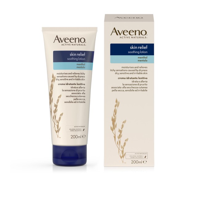 AVEENO Skin Relief Soothing Body Emulsion Καταπραϋντικό Γαλάκτωμα Σώματος 200ml
