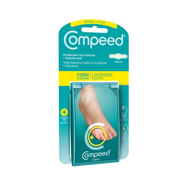 COMPEED Μεσαία Ενυδατικά Επιθέματα για Κάλους 6τεμ