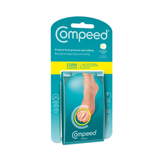 COMPEED Calluses Επιθέματα για Κάλους Ανάμεσα στα Δάχτυλα των Ποδιών 10τμχ
