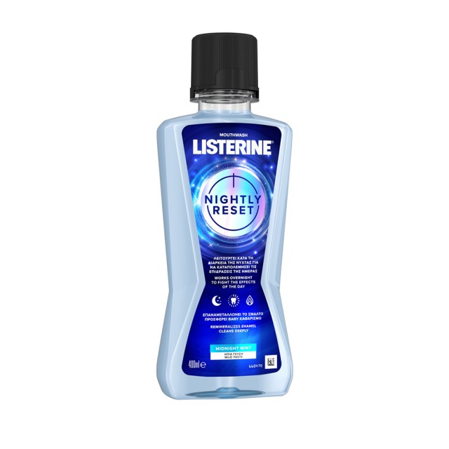 LISTERINE Nightly Reset Στοματικό Διάλυμα 400ml