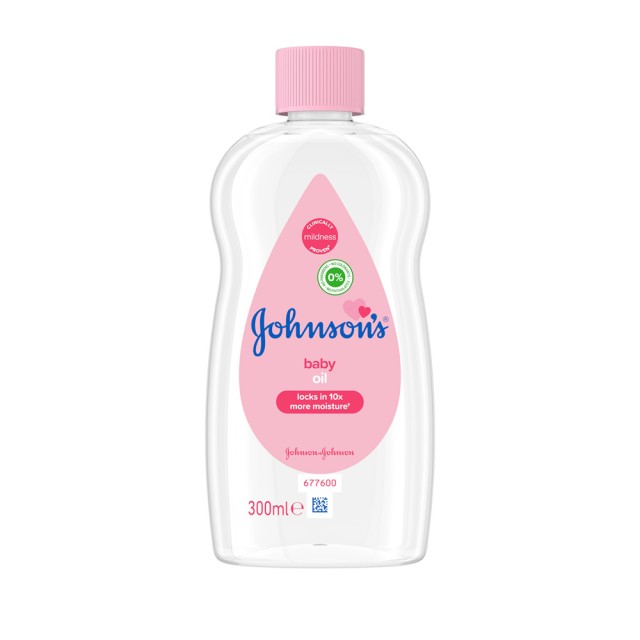 JOHNSONS Baby Oil Ενυδατικό Λάδι 300ml