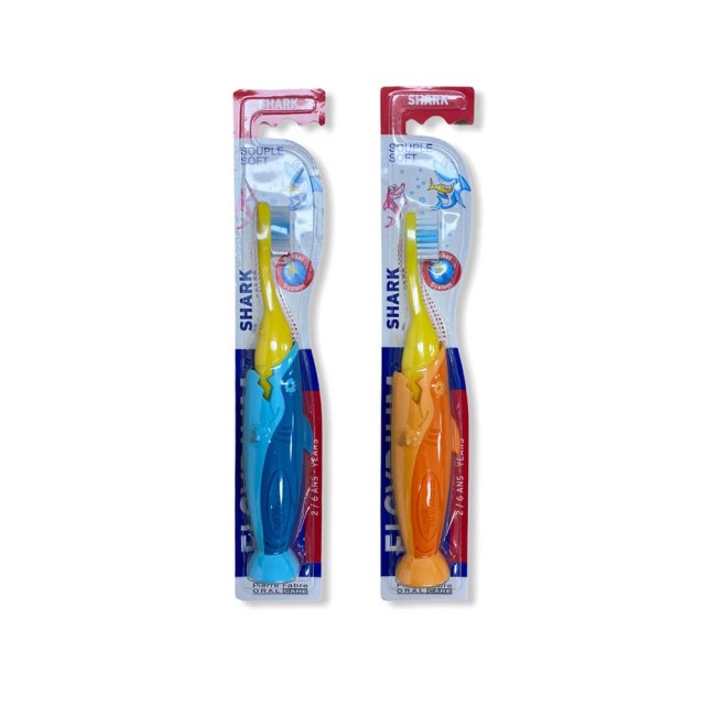 ELGYDIUM Kids Shark Παιδική Οδοντόβουρτσα για 2-6 Χρονών - Διάφορα Χρώματα