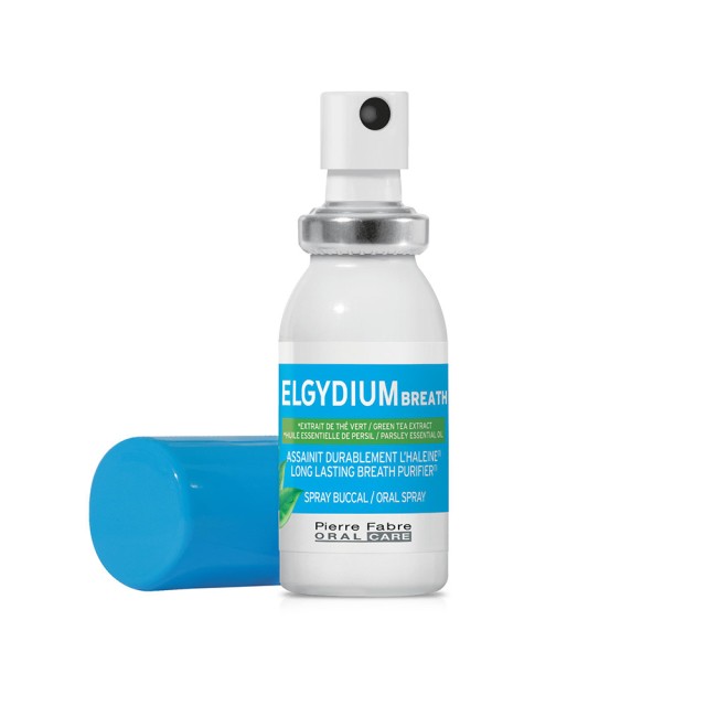 ELGYDIUM Breath Oral Spray Για Την Κακοσμία του Στόματος 15ml