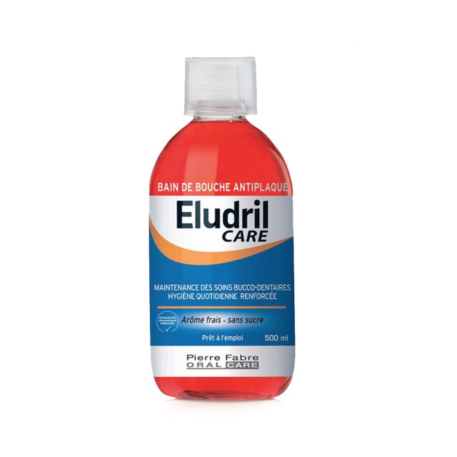 ELGYDIUM Eludril Care Στοματικό Διάλυμα Καθημερινής Προστασίας 500ml
