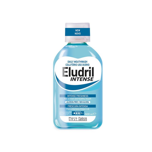 ELGYDIUM Eludril Intense Καθημερινό στοματικό διάλυμα για έντονη αίσθηση φρεσκάδας 500ml