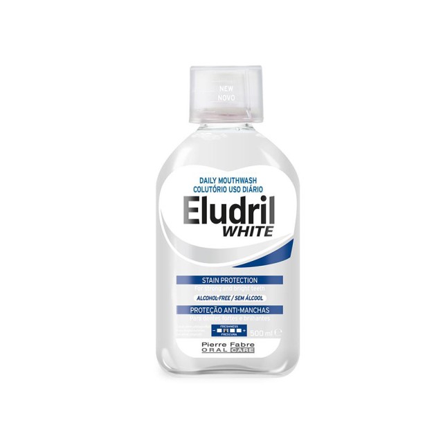 ELGYDIUM Eludril White Καθημερινό στοματικό διάλυμα για λευκά δόντια 500ml
