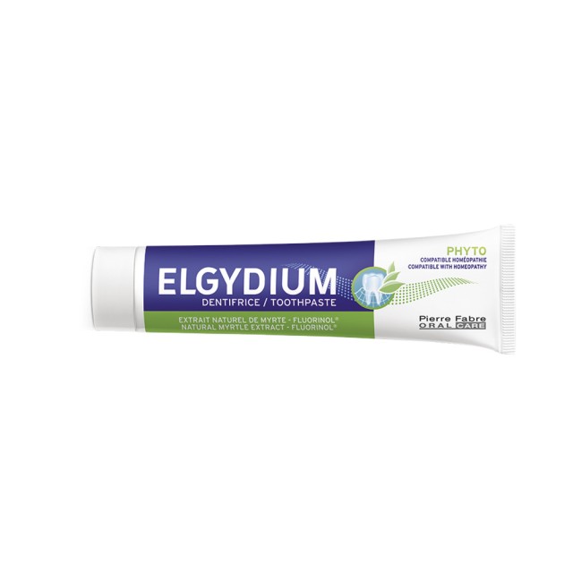 ELGYDIUM Phyto Οδοντόκρεμα κατάλληλη για ομοιοπαθητική κατά της Πλάκας 75ml