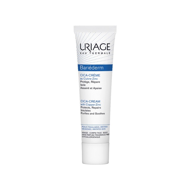URIAGE Bariederm Repairing Cica Cream au Cu-Zn Tube 40ml