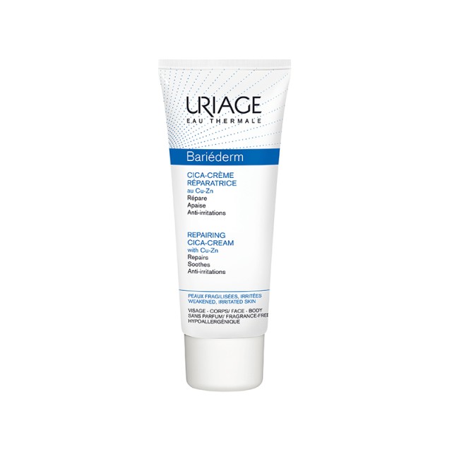 URIAGE Bariederm Repairing Cica Cream au Cu-Zn Tube 100ml