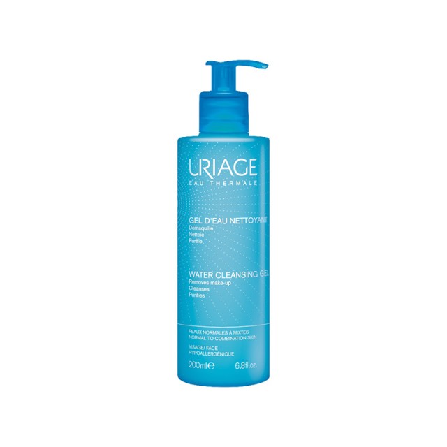 URIAGE Eau Thermale Water Cleansing Gel Normal Combination Skin 200ml