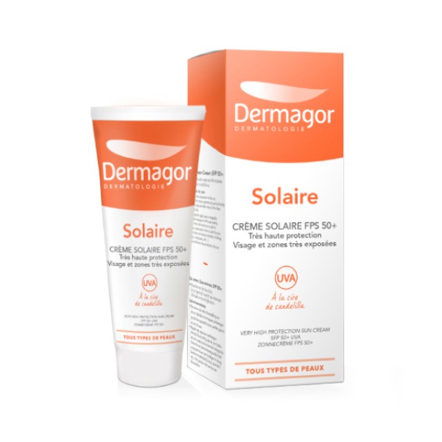 DERMAGOR Sun Cream SPF50+ Aντηλιακή κρέμα προσώπου 40ml