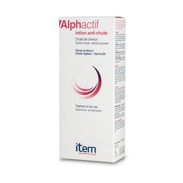 ITEM Alphactif Λοσιόν για τον Περιορισμό & την Καταπολέμηση της Εποχιακής Τριχόπτωσης 100ml