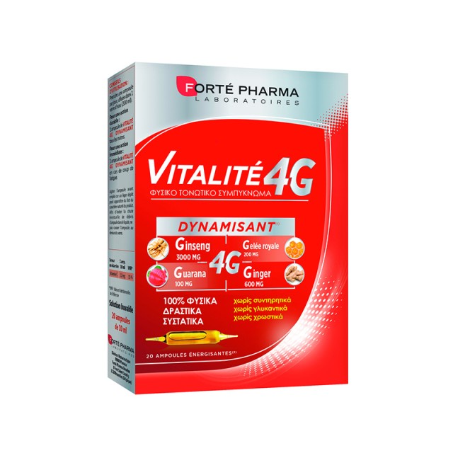 FORTE PHARMA Energie Vitalite 4G 20 x 10ml
