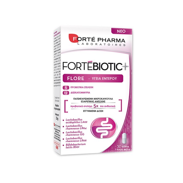 FORTE PHARMA ForteBiotic Flore 30 capsules