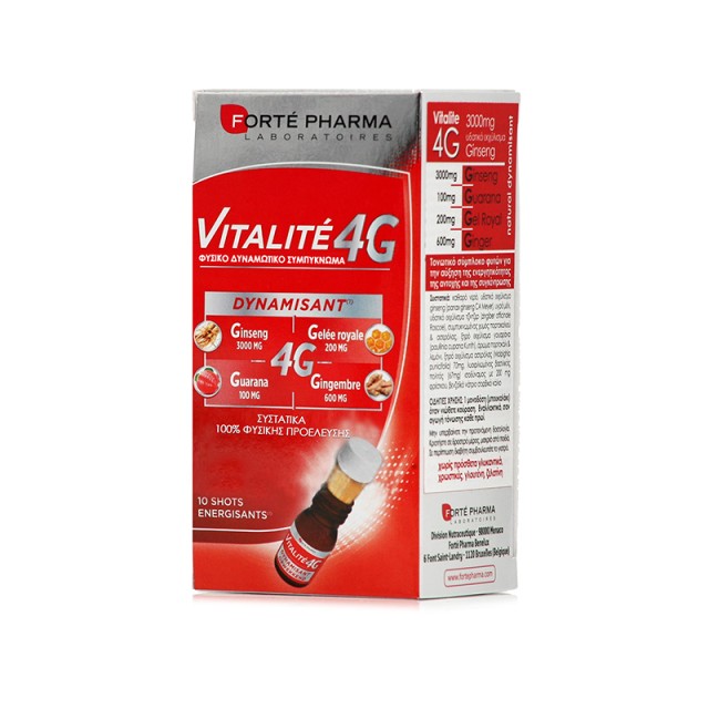 FORTE PHARMA Energie Vitalite 4G 10 x 10ml