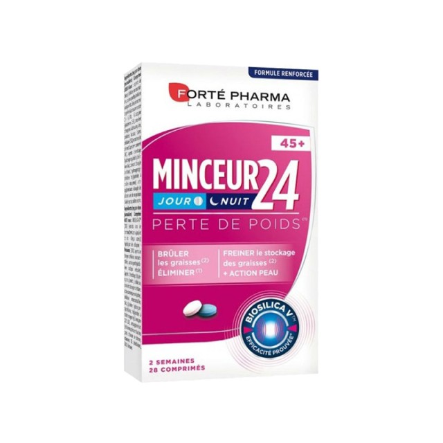FORTE PHARMA Minceur 24 Fort 45+ Συμπλήρωμα Διατροφής Για Την Ενίσχυση Απώλειας Βάρους
