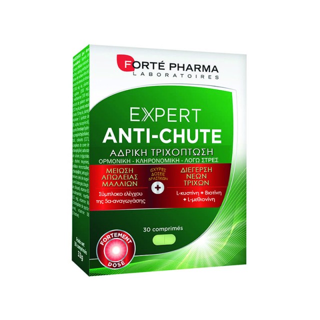 FORTE PHARMA Expert Anti Chute Συμπλήρωμα Διατροφής Για Την Τριχόπτωση 30 Ταμπλέτες