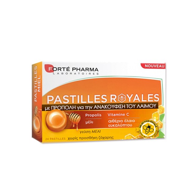 FORTE PHARMA Pastilles Royales 24 lozenges Propolis & Honey
