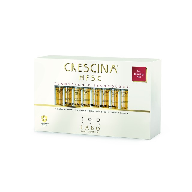 CRESCINA Transdermic HFSC 100% 500 MAN 20 vials