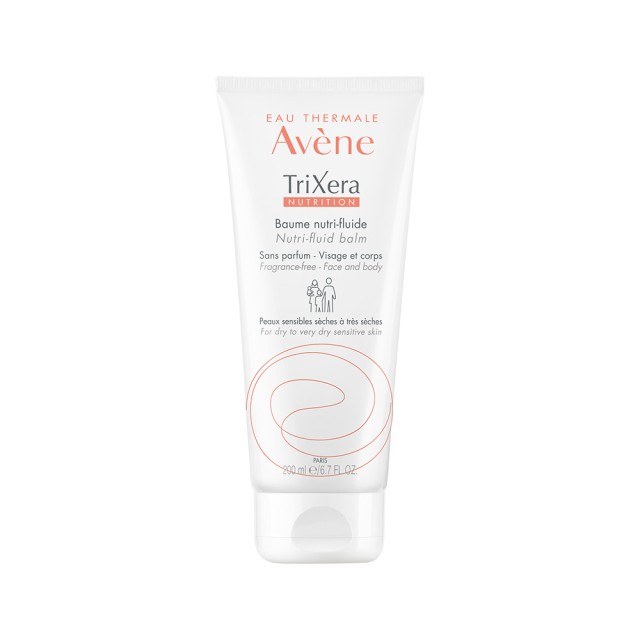 AVENE Nutrition Nutri-Fluid Balm Λεπτόρρευστο Θρεπτικό Βάλσαμο για το Ξηρό Δέρμα 200ml
