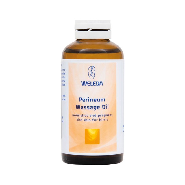 WELEDA Massage Oil for Perineum Λάδι Μασάζ Για Το Περίνεο με ήπιο αμυγδαλέλαιο και σιτέλαιο, πλούσιο σε βιταμίνη Ε που είναι ιδανικά για την ευαίσθητη περιοχή του περινέου 50ml