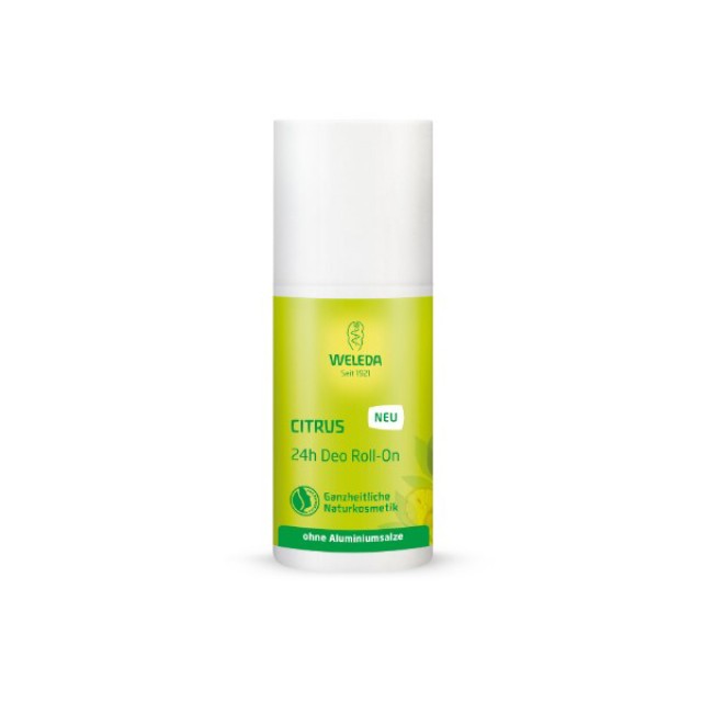 WELEDA Roll-On Citrus Αποσμητικό 24ωρης Προστασίας 50ml