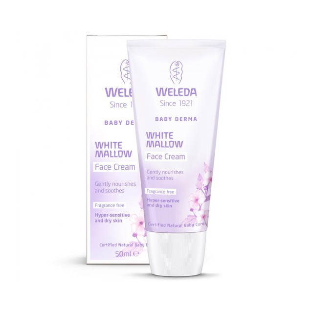 WELEDA Face Cream with Mallow Κρέμα προσώπου με Μολόχα 50ml