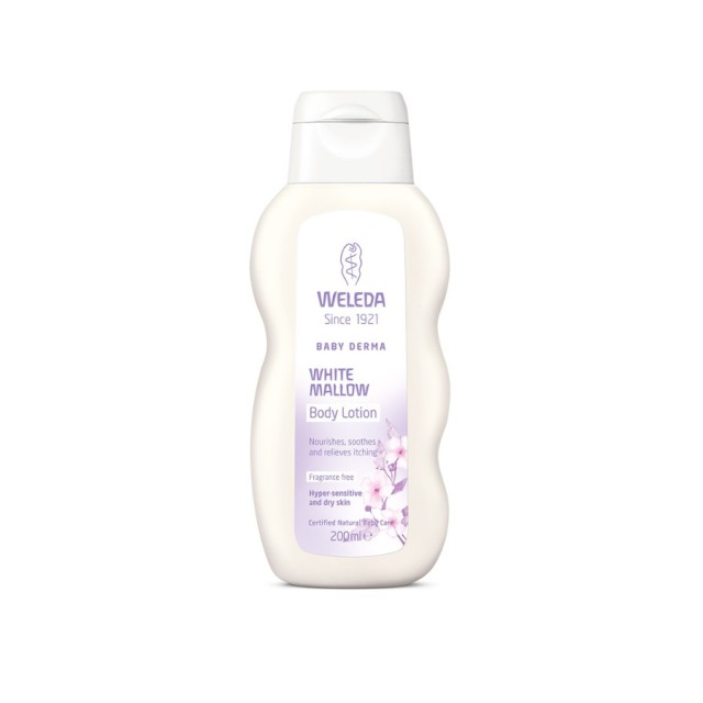 WELEDA Body Emulsion with Mallow Γαλάκτωμα Σώματος με Μολόχα 200ml