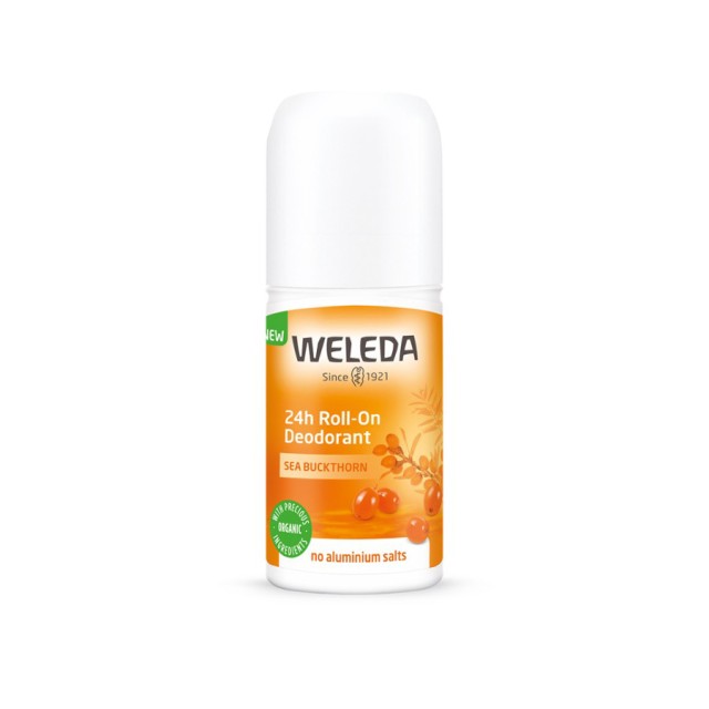 WELEDA Deo Roll-On Sea Buckthorn Αποσμητικό 24ωρης Προστασίας με Ιπποφαές 50ml