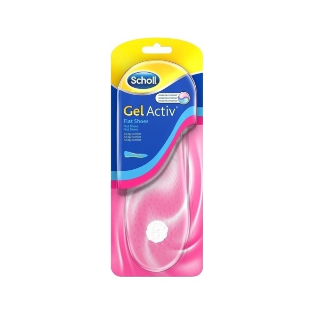 SCHOLL Gel Activ Insoles Flat Shoes35-40,5
